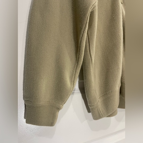 Men's Beige Cardigan Sweater - Picture 4 of 10